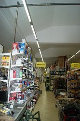 Светодиодное освещение торговых помещений сети магазинов строительных материалов